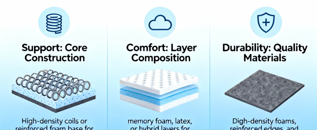 12-Inch Mattress Guide: Support, Comfort & Durability
