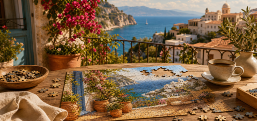 Mediterranean Balcony Wooden Jigsaw Puzzle: A Guide to Wood Model Kits for Adults, Assembly Tips, Eco-Friendly Materials & Display Ideas